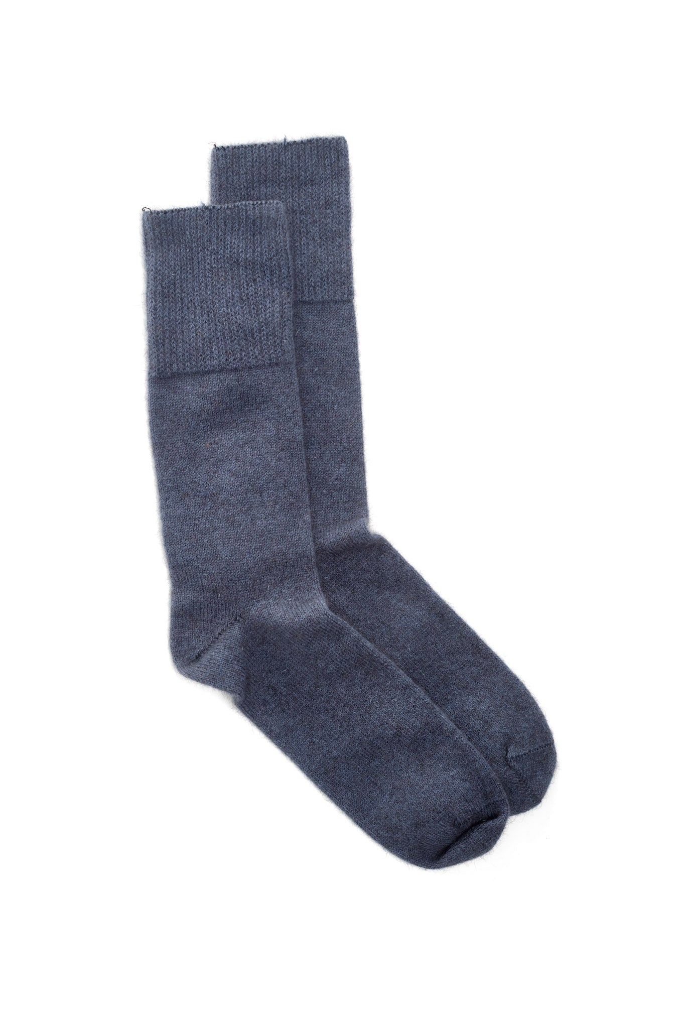 Fine Soft Top Sock - Blue Fjord