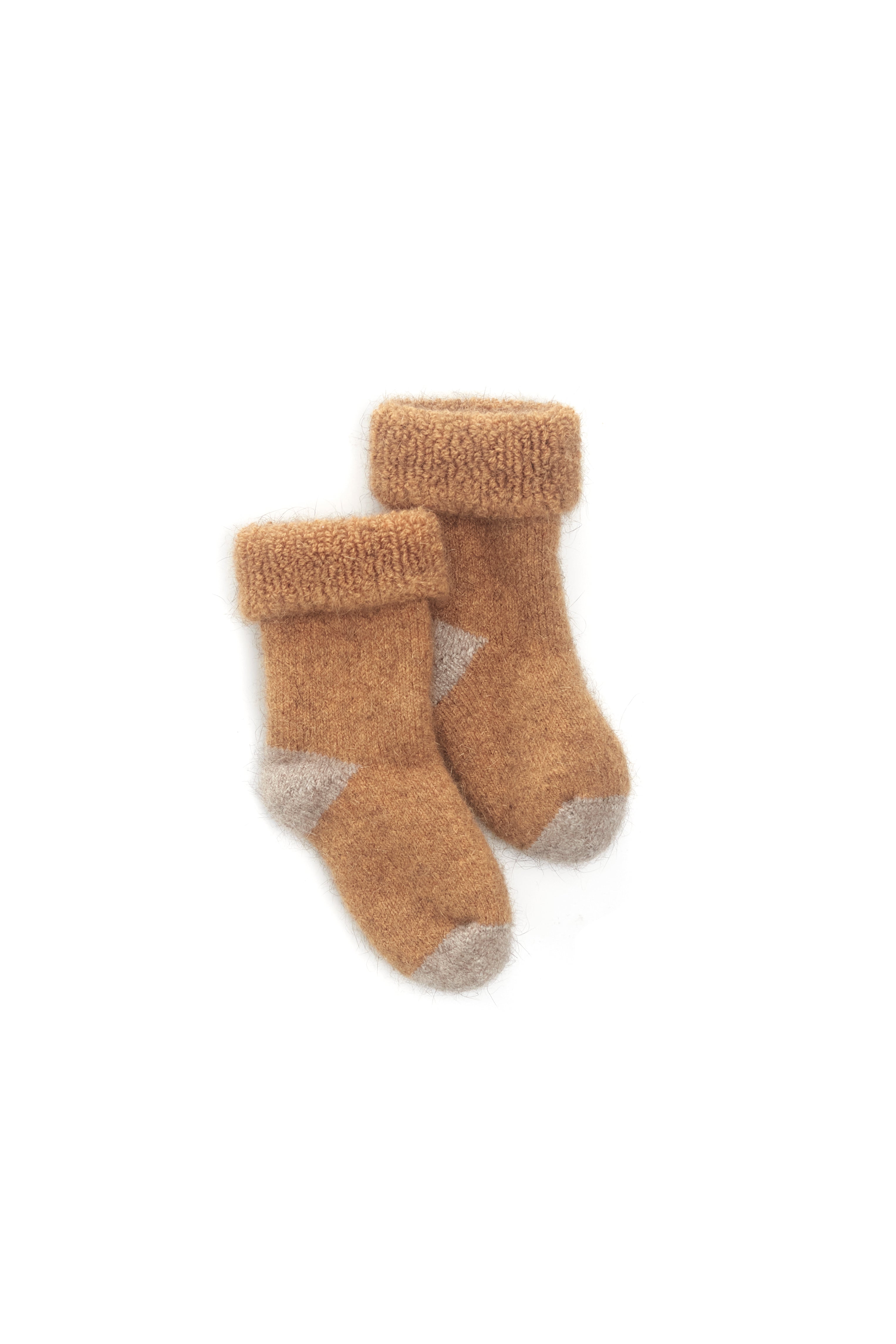 Baby Possum Plain Sock - Dandelion