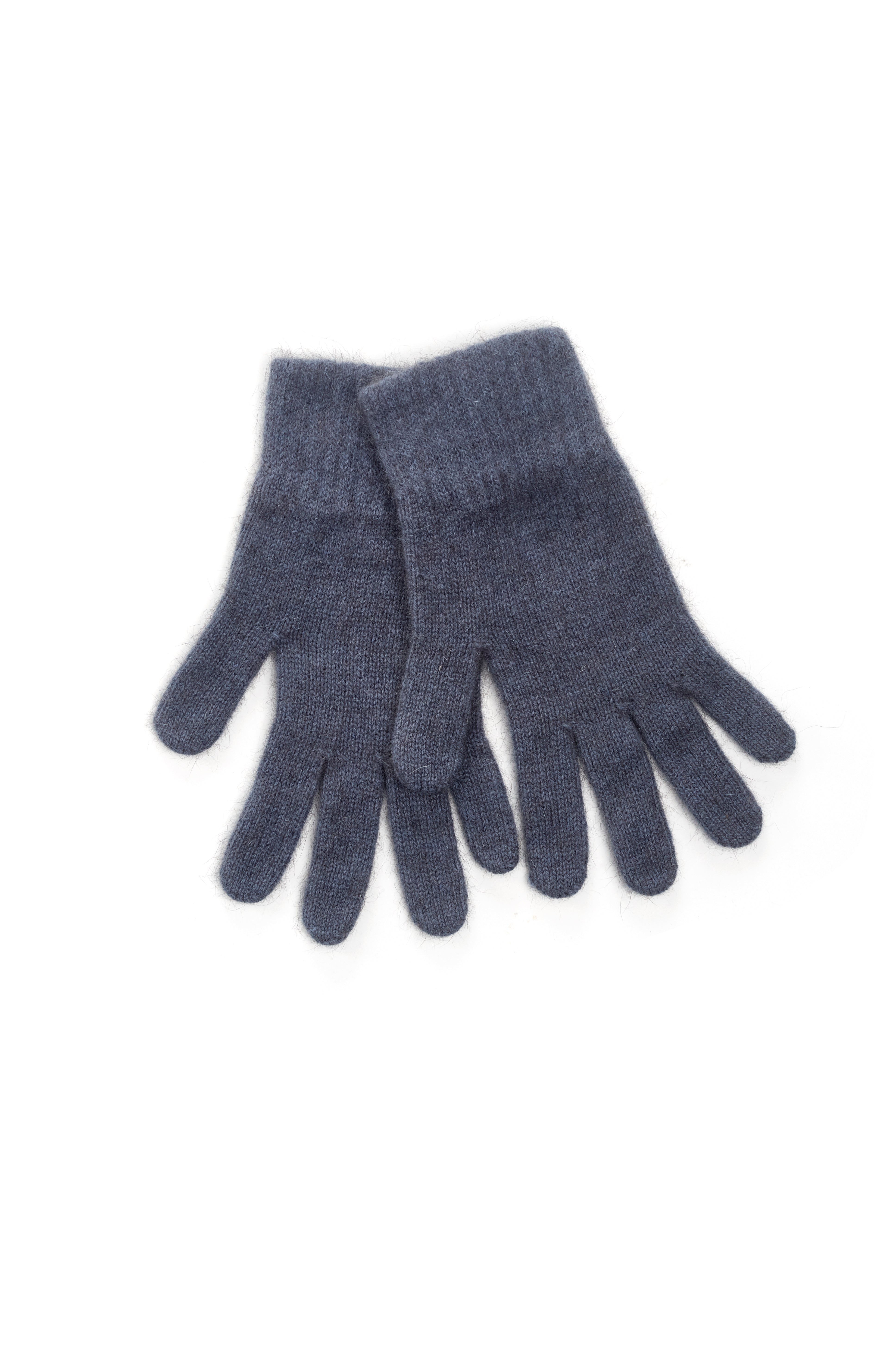 Possum Merino Glove - Blue Fjord