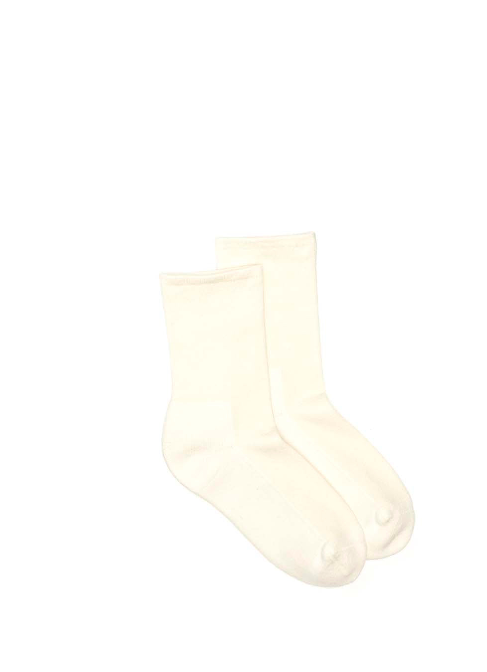 Merino Low Tension Health Sock (Womens Fit) - White