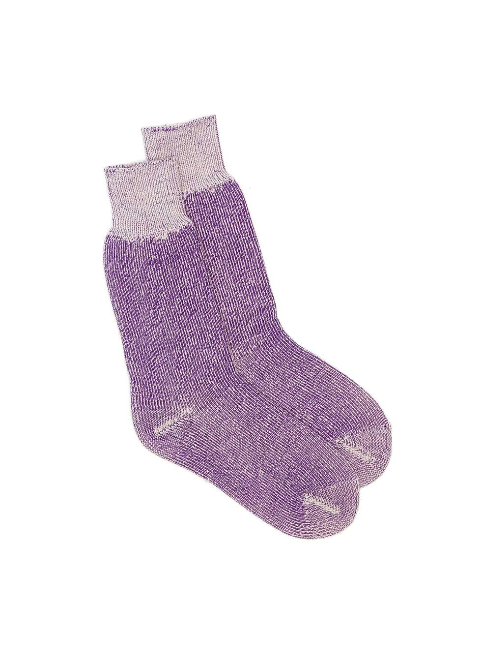 High Country Sock - Purple