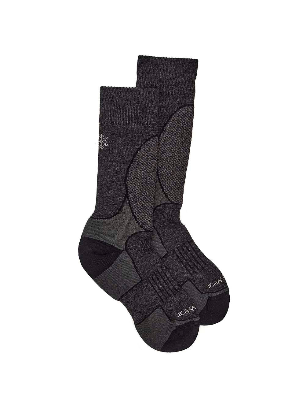 Serious Trekker Crew Sock - Charcoal