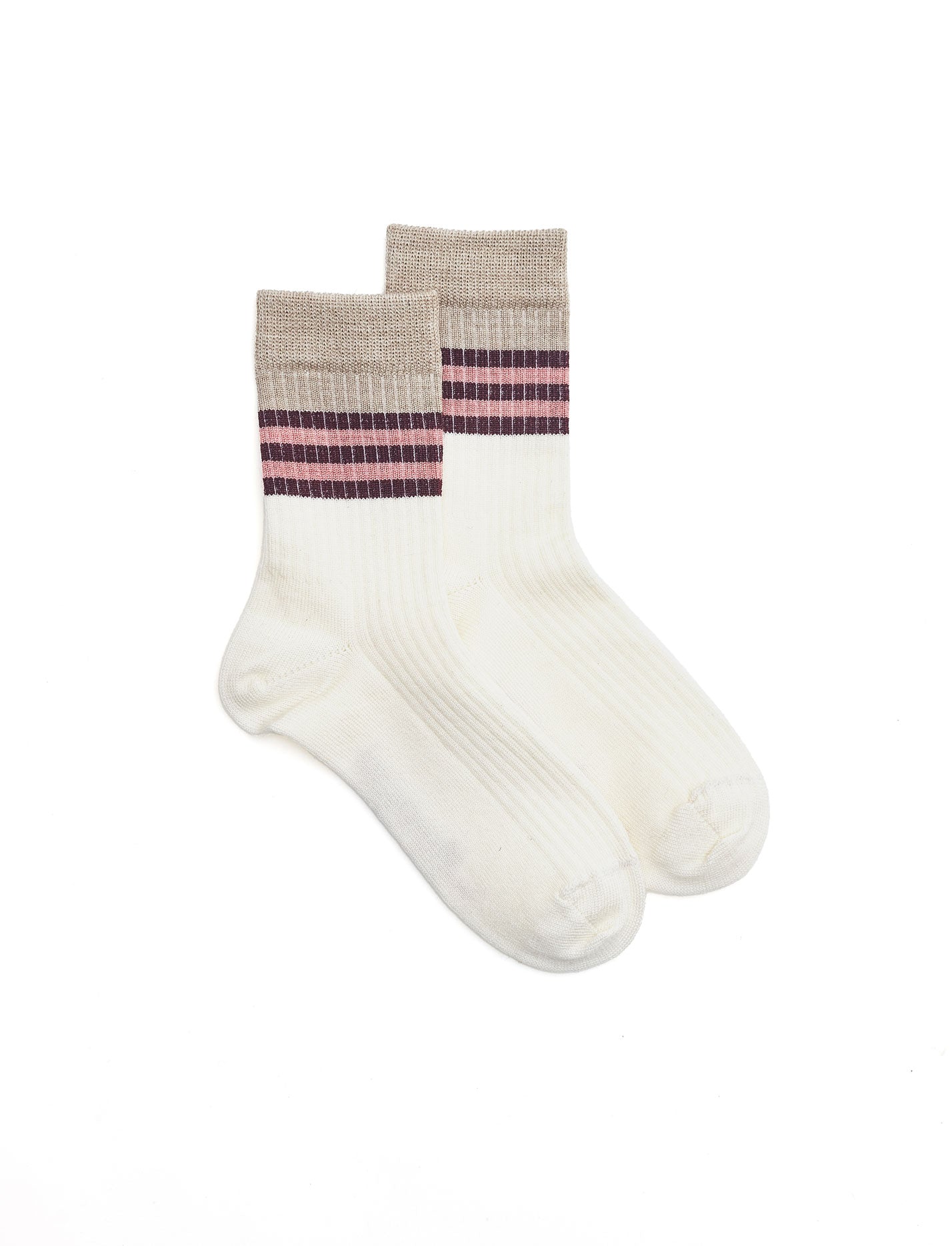 Kids Rib Sock - Fawn