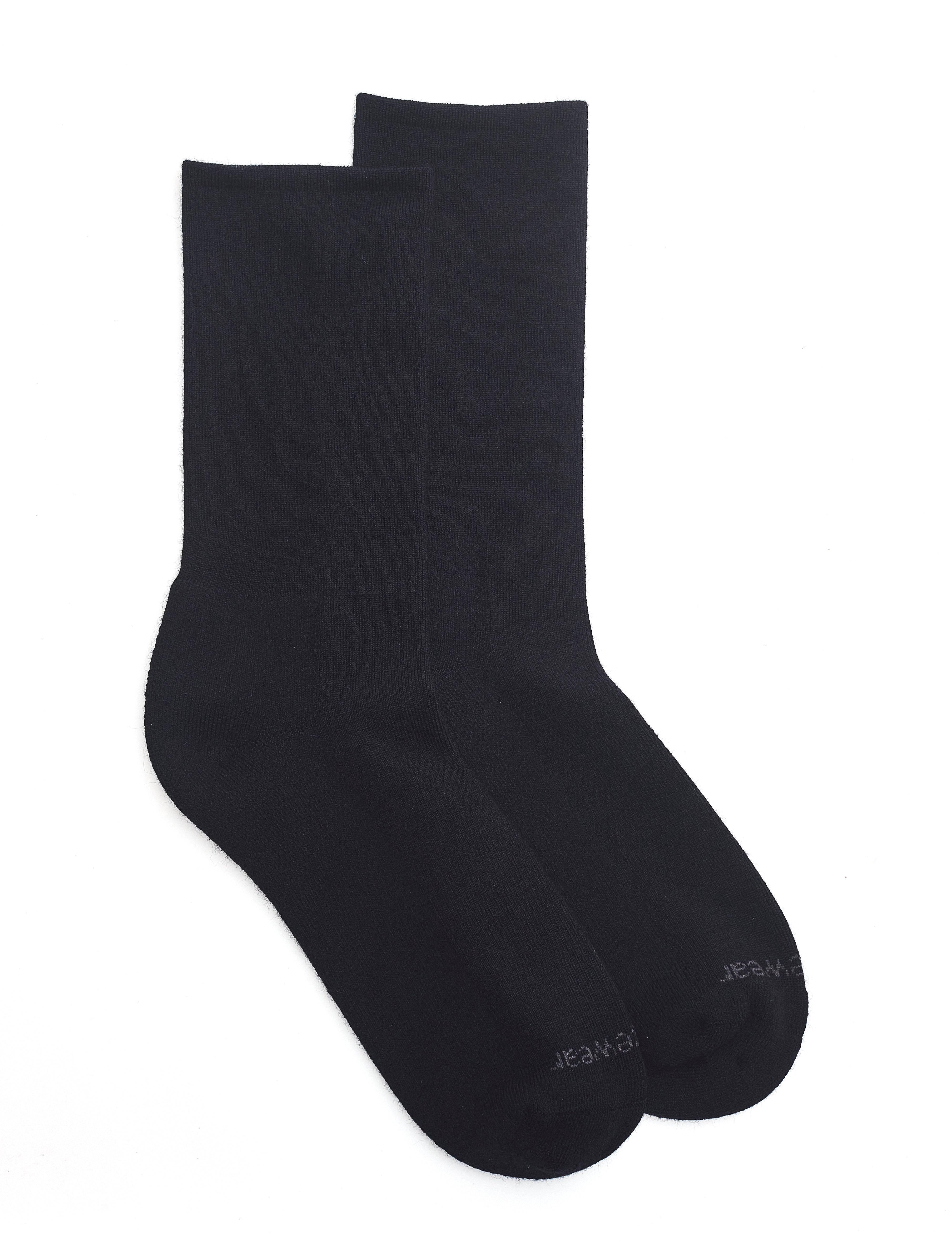 Merino Low Tension Health Sock (Mens Fit) - Black