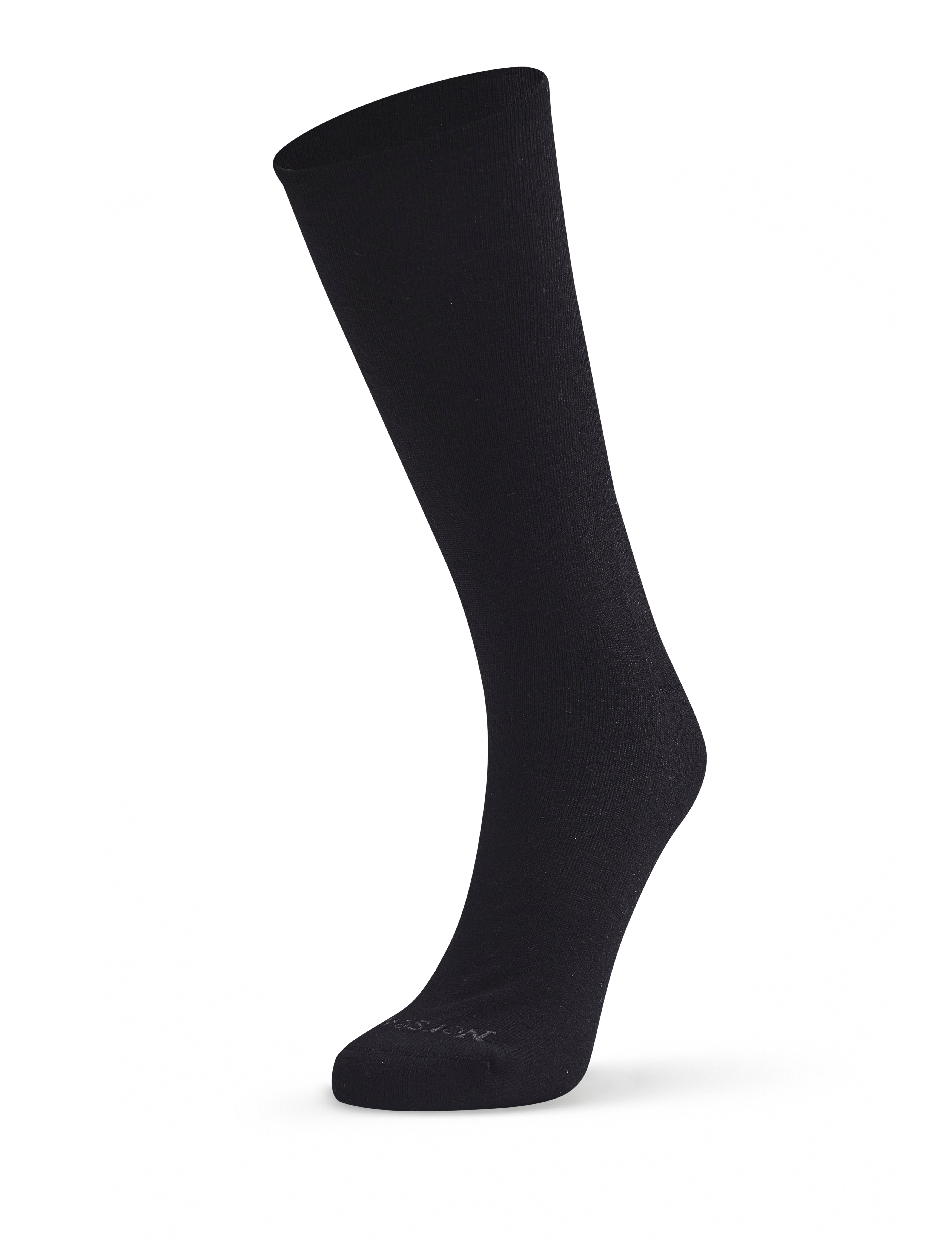 Merino Low Tension Health Sock (Mens Fit) - Black