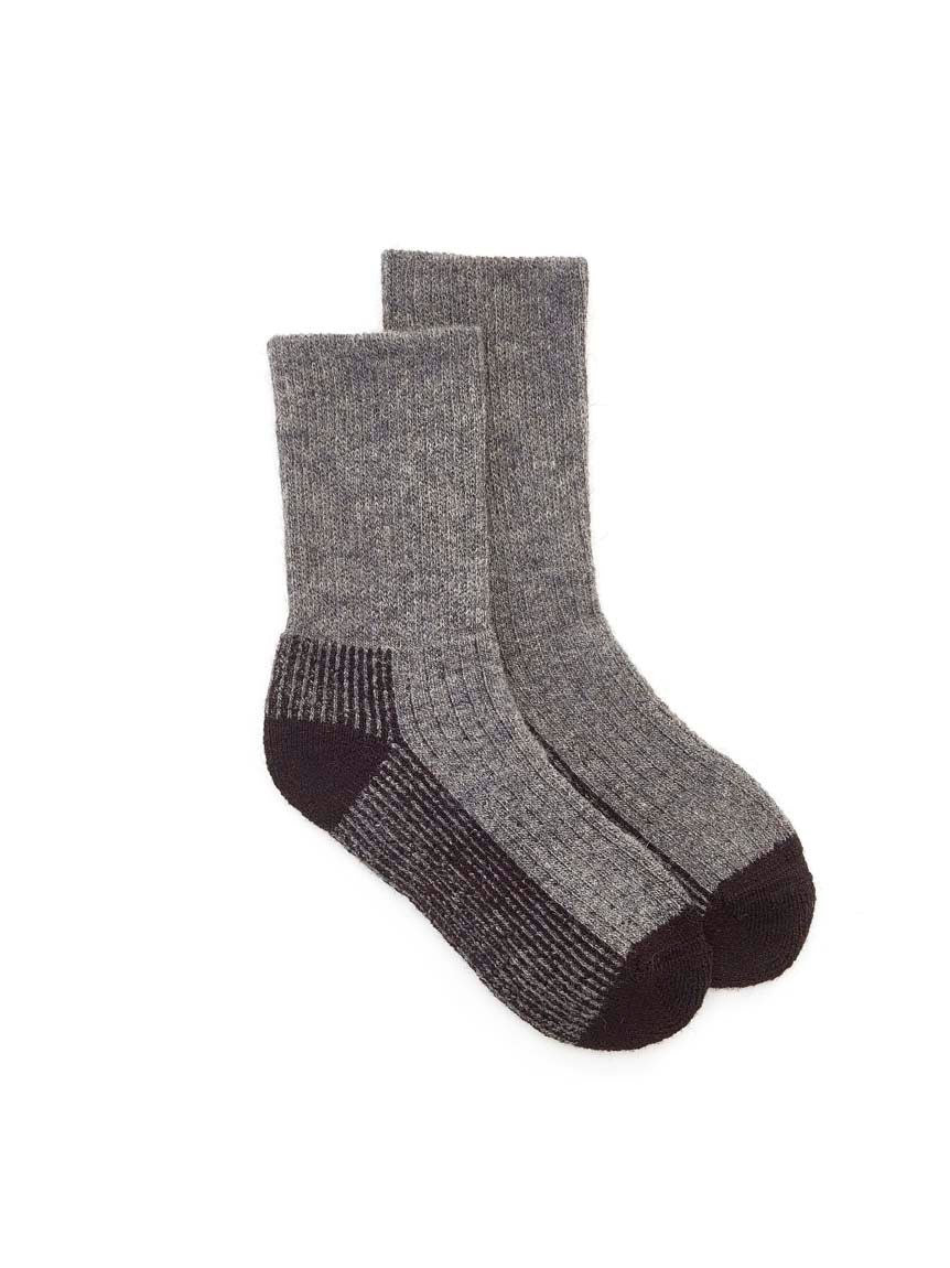 Possum Merino Sock - Grey