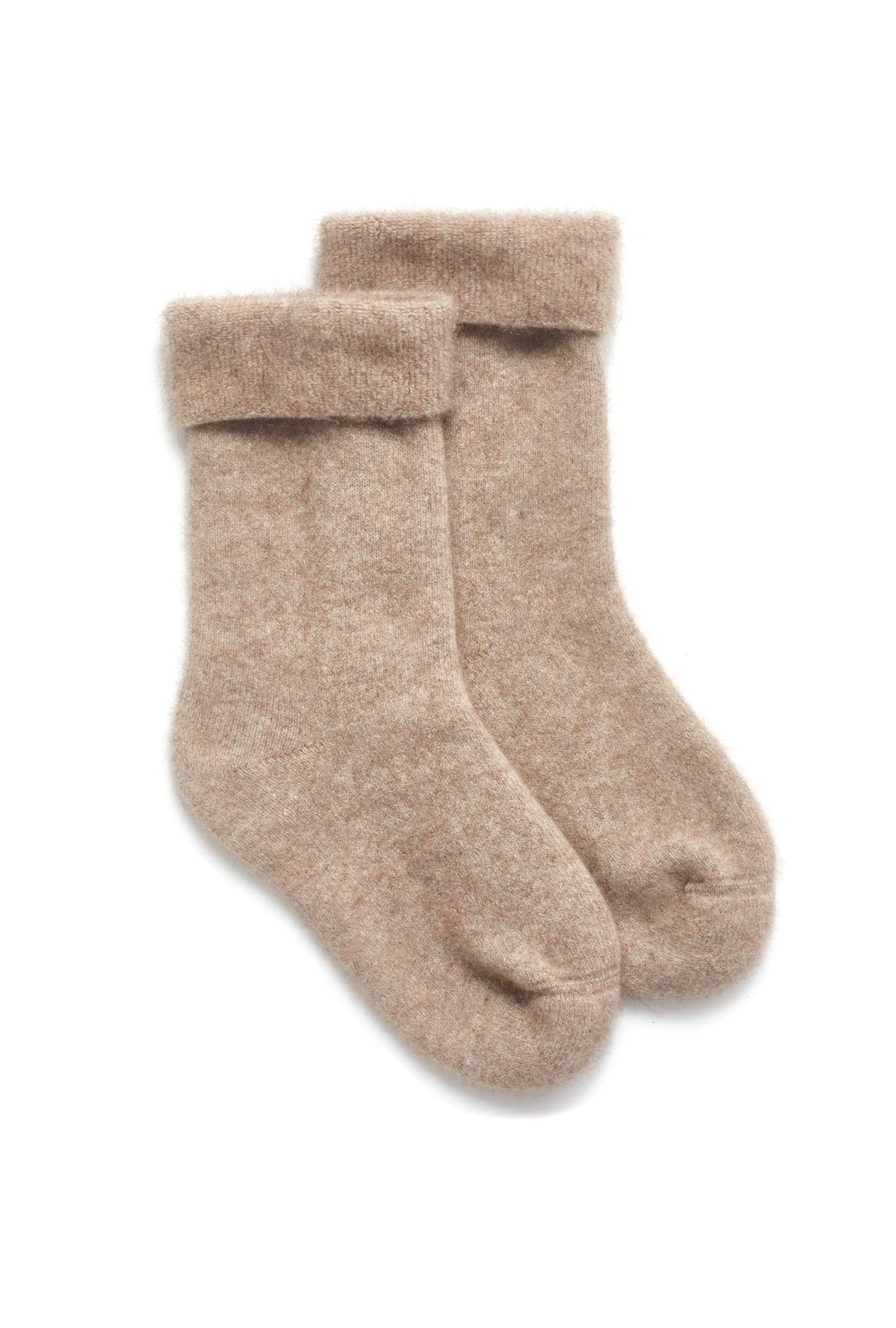 Possum Merino Bed Socks - Natural