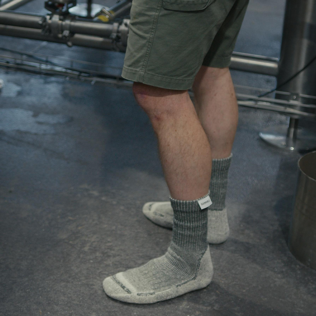 Sawmill x Norsewear Brewing Sock - Olive